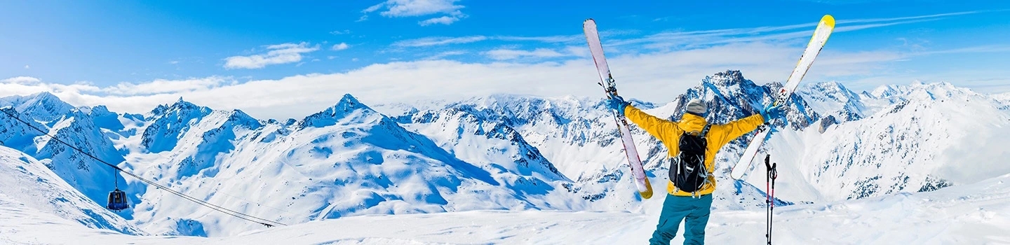 Auf die Piste, fertig, Skiurlaub!